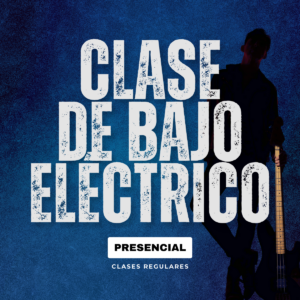 Clase presencial de bajo eléctrico